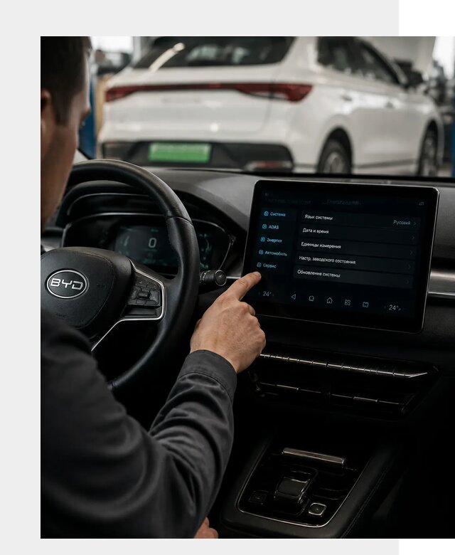 Русификация BYD E2 в Спасске-Дальнем от 15417 р. | ФастМобиль-Спс под ключ