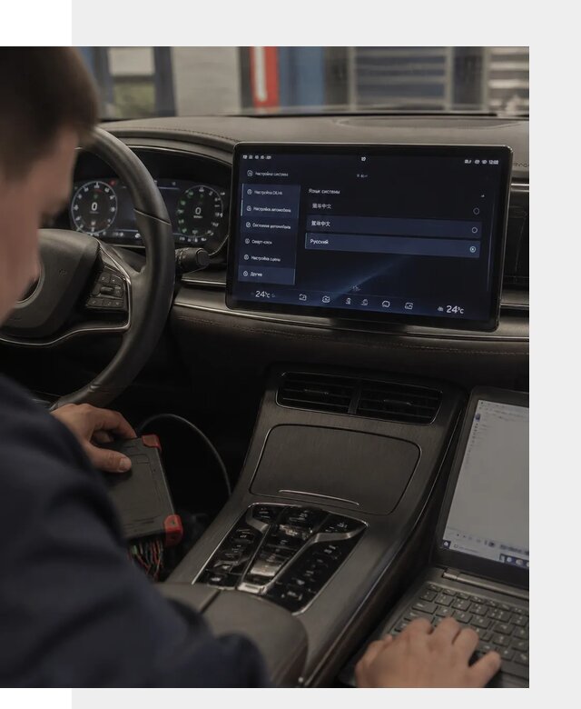 Русификация автомобиля BYD HAN для эксплуатации в Спасске-Дальнем