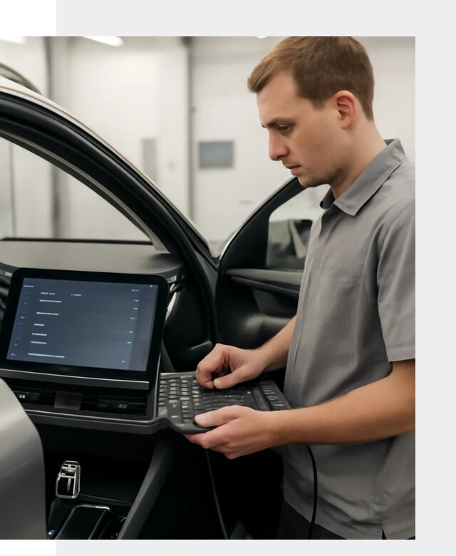 Русификация мультимедиа автомобилей Lynk Co в Спасске-Дальнем
